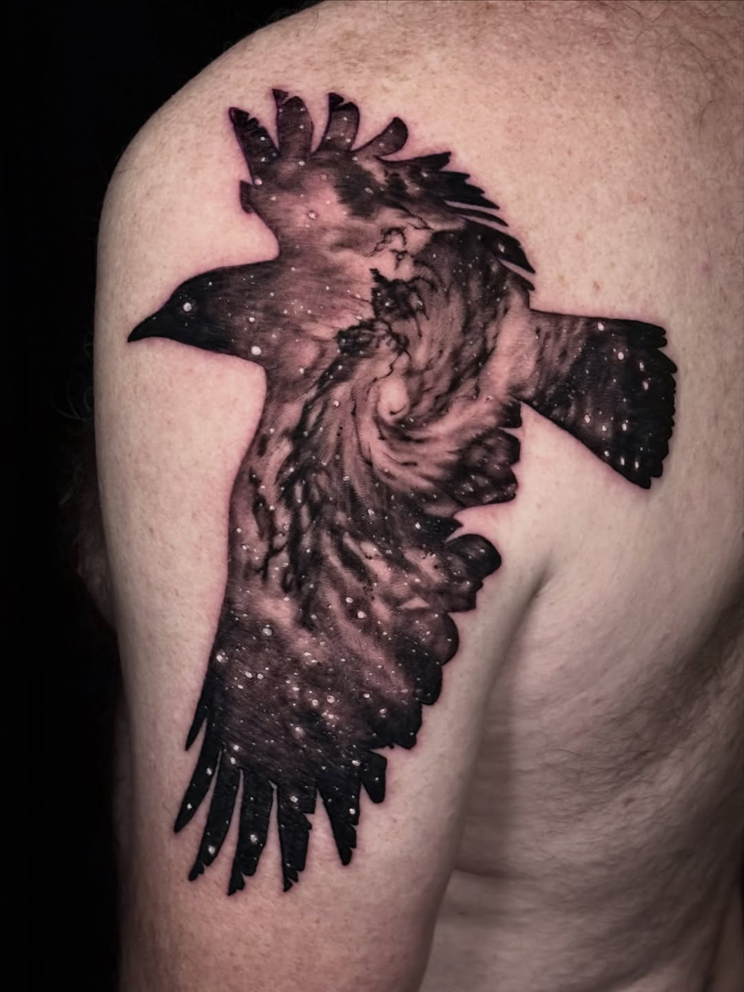 Tattoo by @robotattoos — black_and_grey, realism
