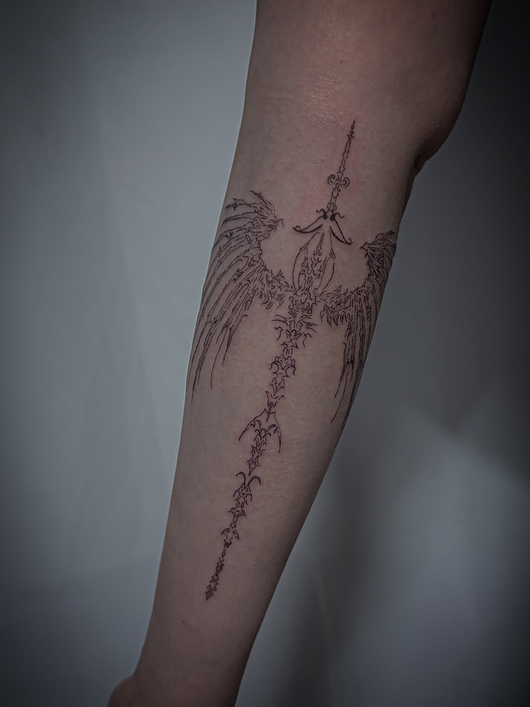 Tattoo by @broccoli__ink β fine_line, ornamental