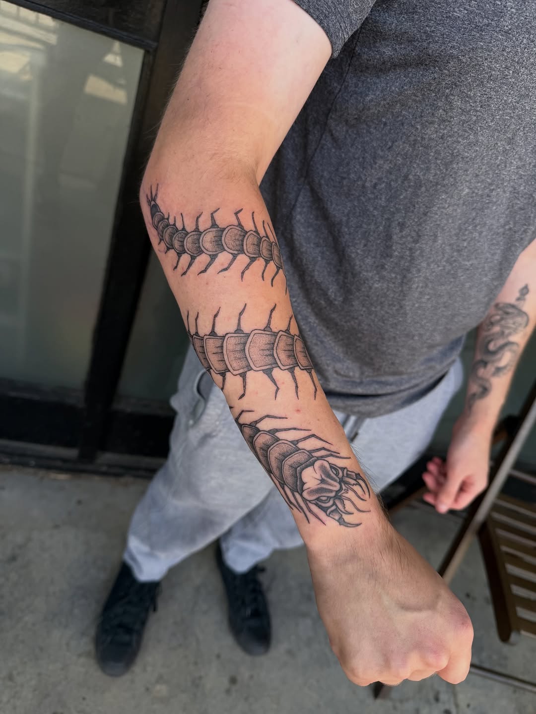 Tattoo by @doingadraw โ black_and_grey, realism