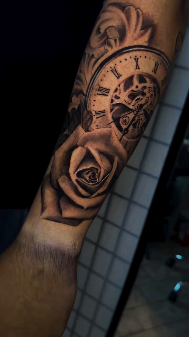 Tattoo by @dannysan14 — realism, black_and_grey