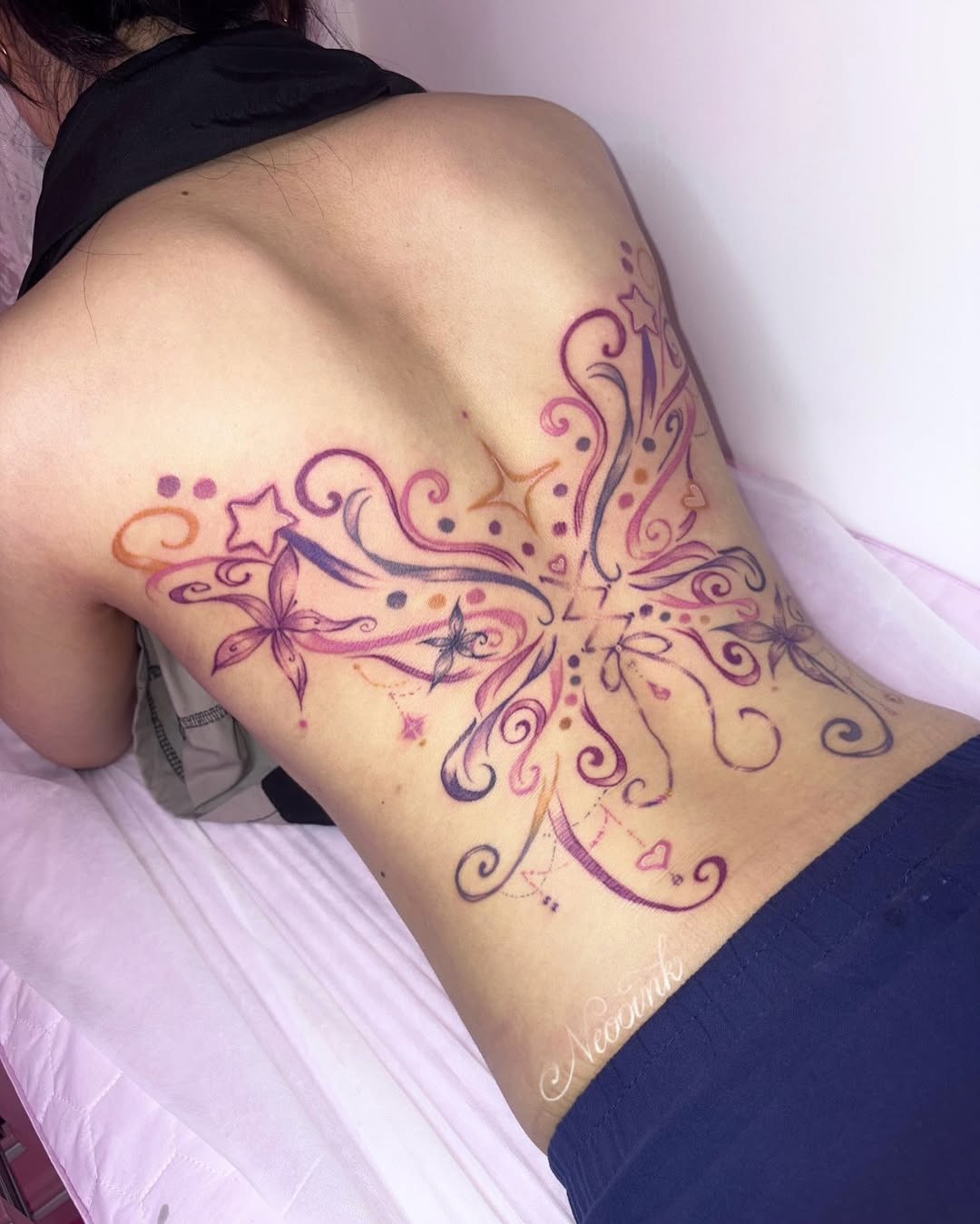 Tattoo by @neooink — fine_line, ornamental