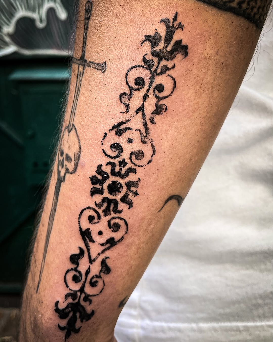 Tattoo by @sudo_tattoo — ornamental, blackwork