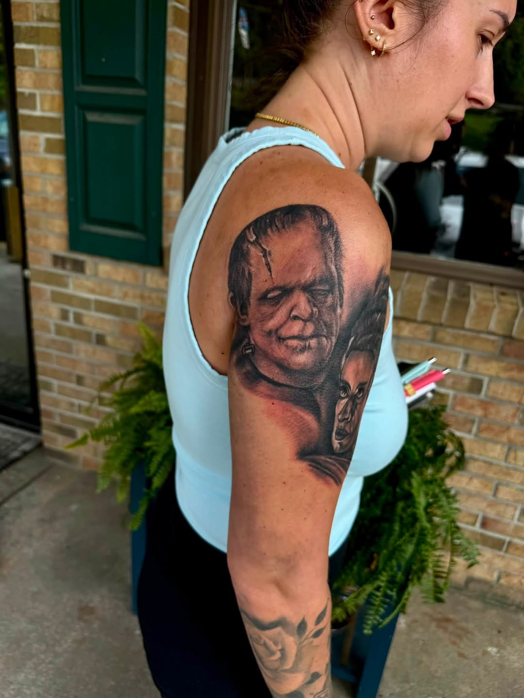 Tattoo by @justin_hofmeister_ — realism, dark_realism