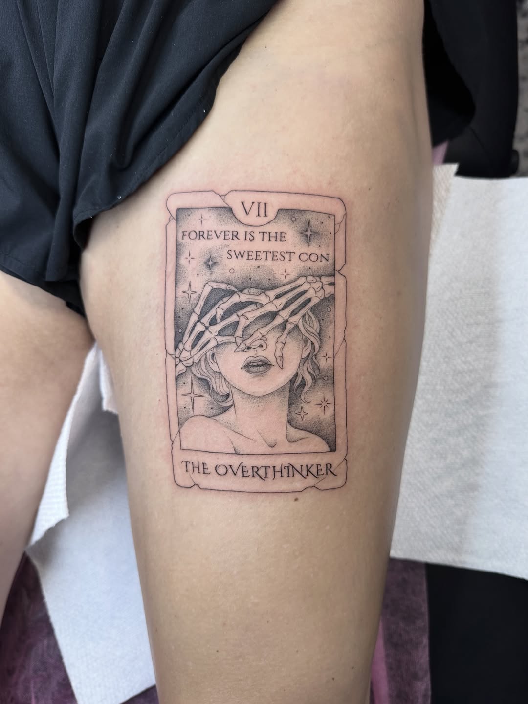 Tattoo by @seanharringtontattoo โ fine_line, black_and_grey