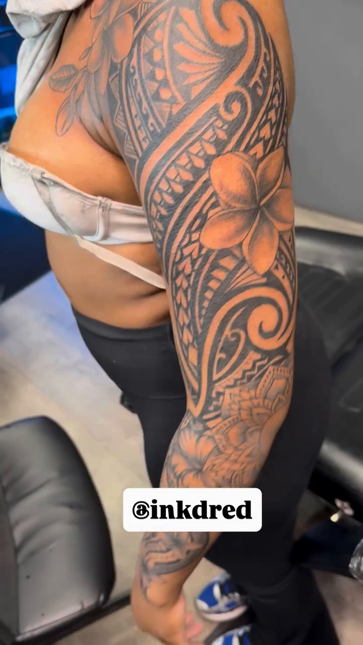 Tattoo by @inkdred — tribal, japanese_irezumi
