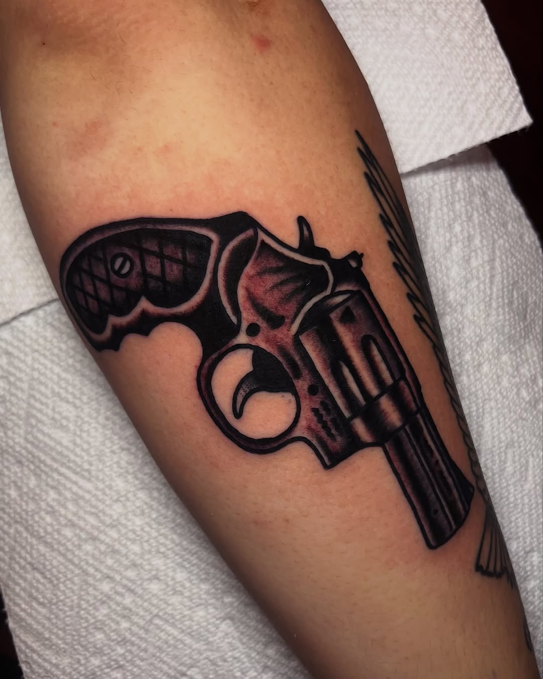 Tattoo by @snakelicausi — american_traditional