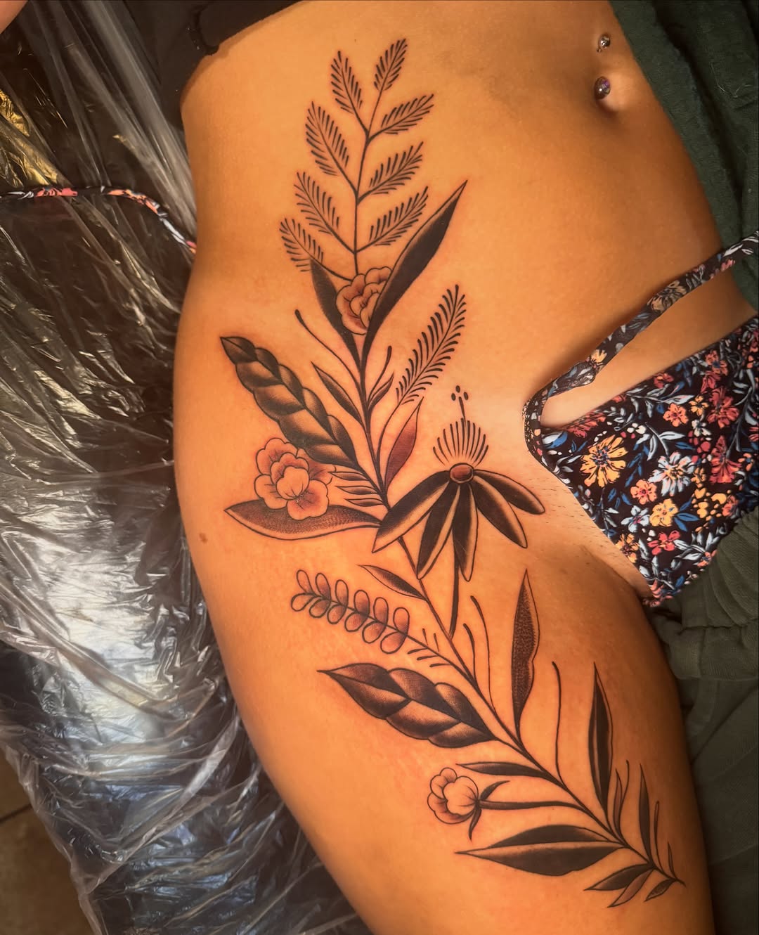 Tattoo by @noapologiestattoo — fine_line, black_and_grey