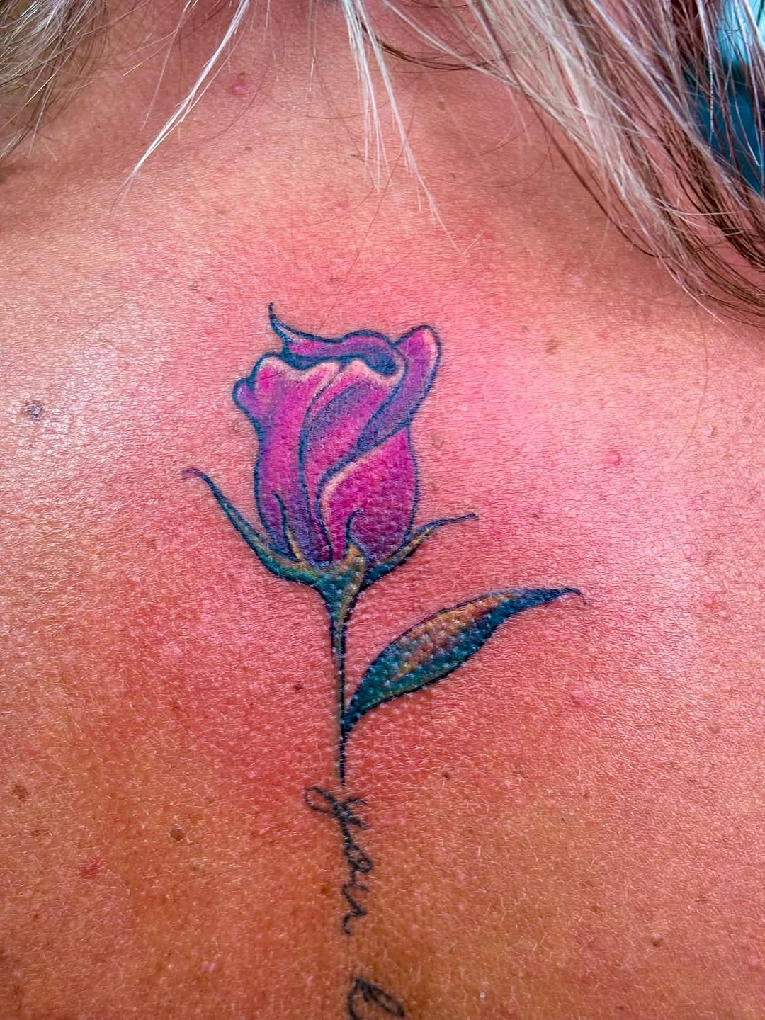 Tattoo by @ciarahofmeisterink — fine_line, lettering_script