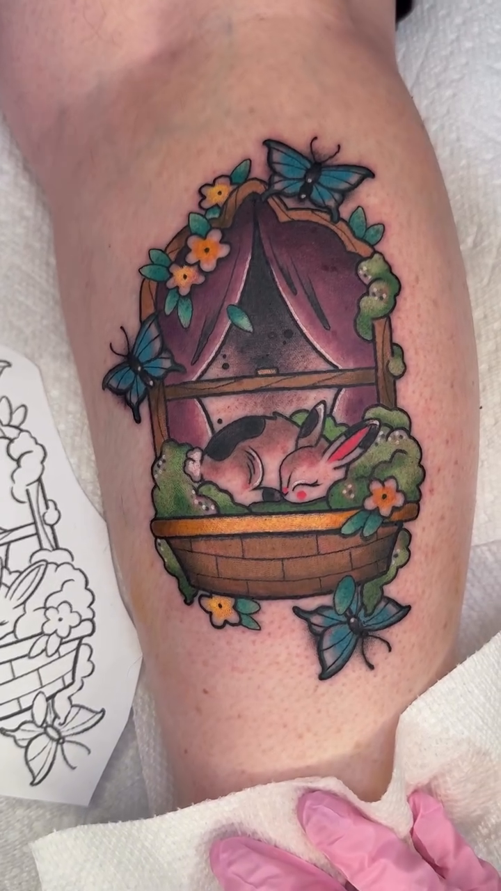 Tattoo by @41tat2angel — neo_traditional, illustrative