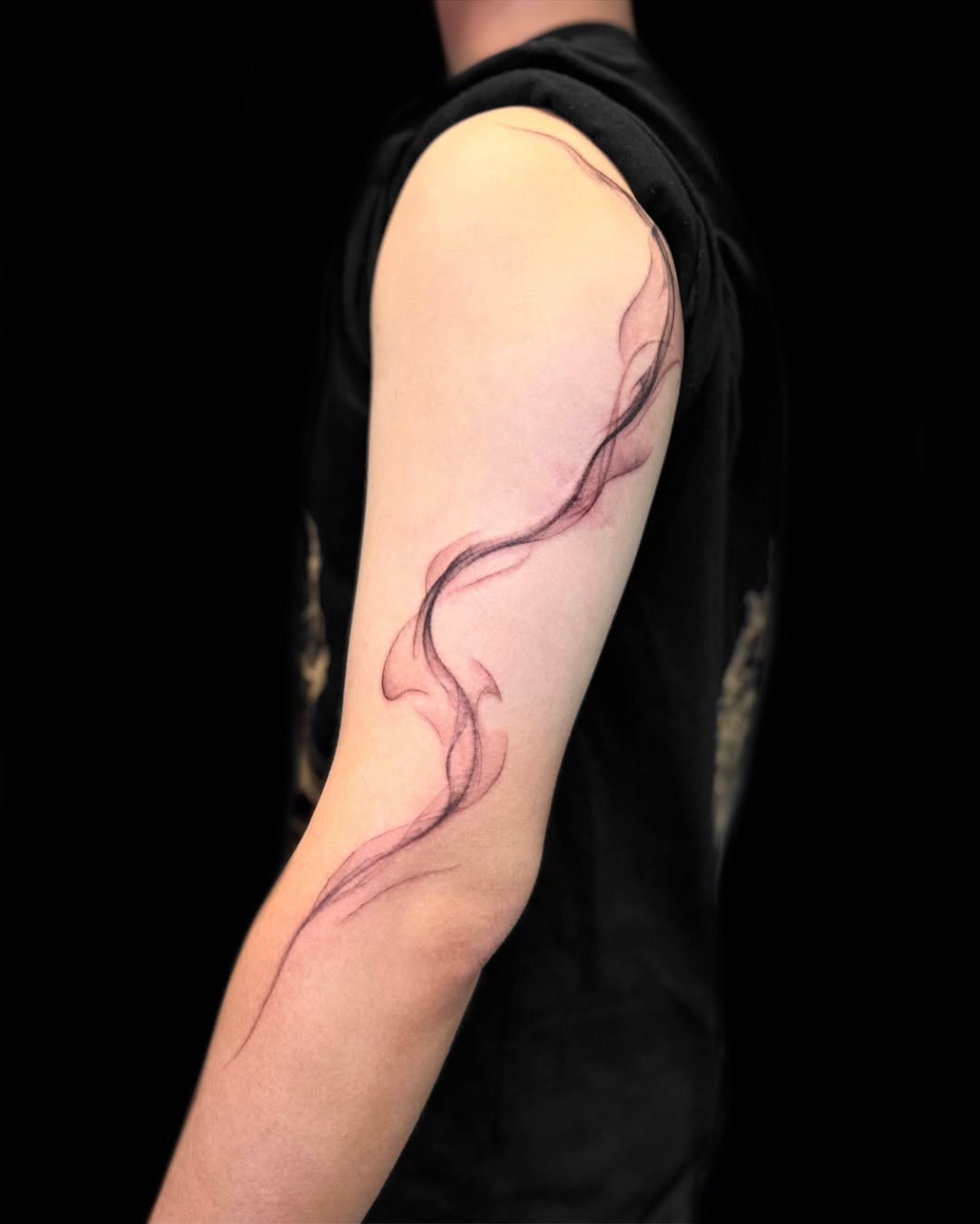 Tattoo by @rroy.ink — fine_line, black_and_grey