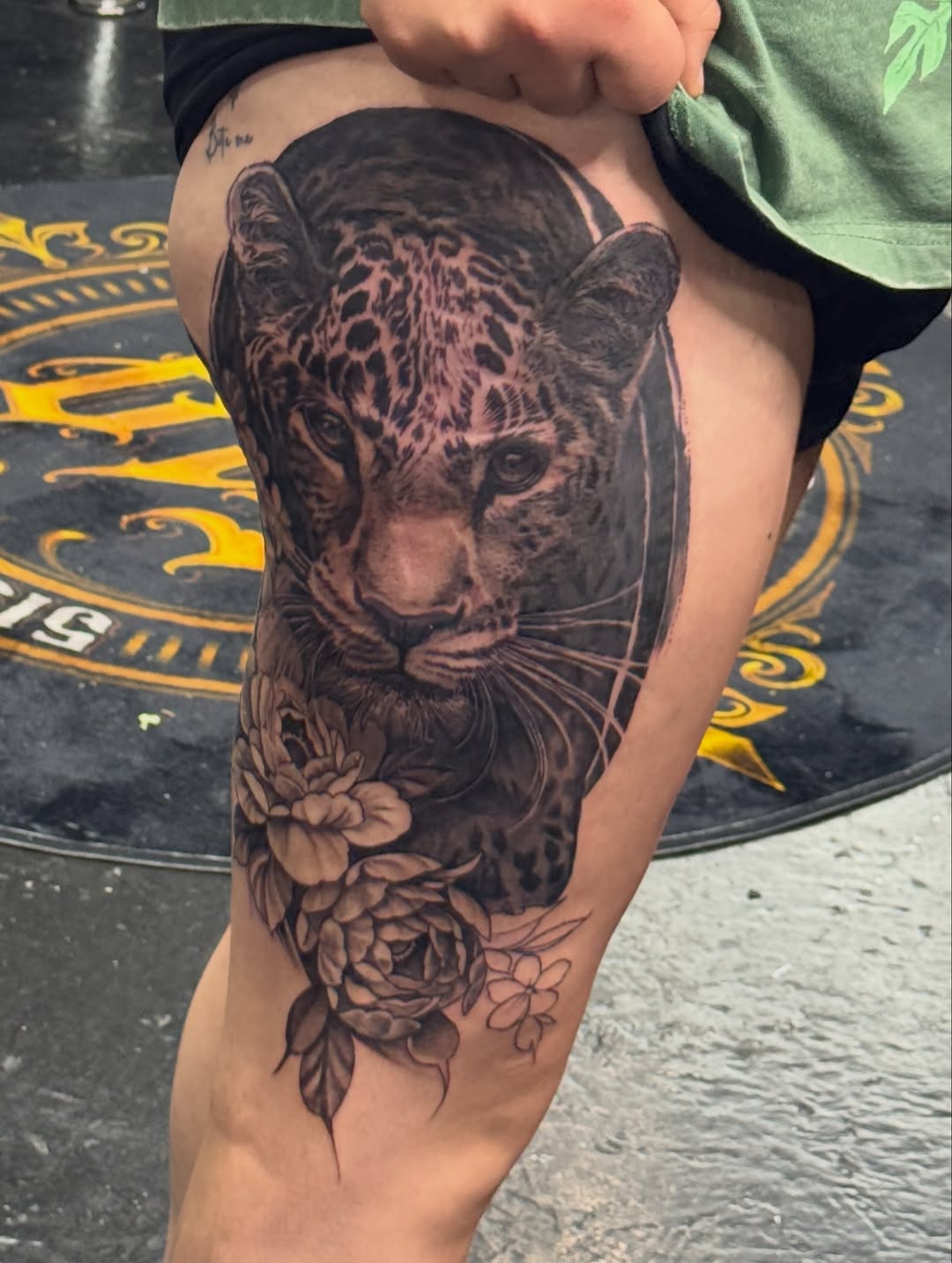 Tattoo by @inklayr β realism, black_and_grey