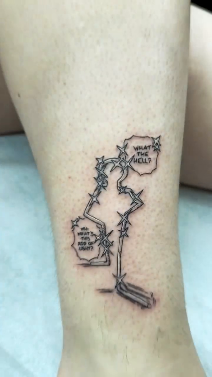 Tattoo by @mr.goodboy.ink โ lettering_script