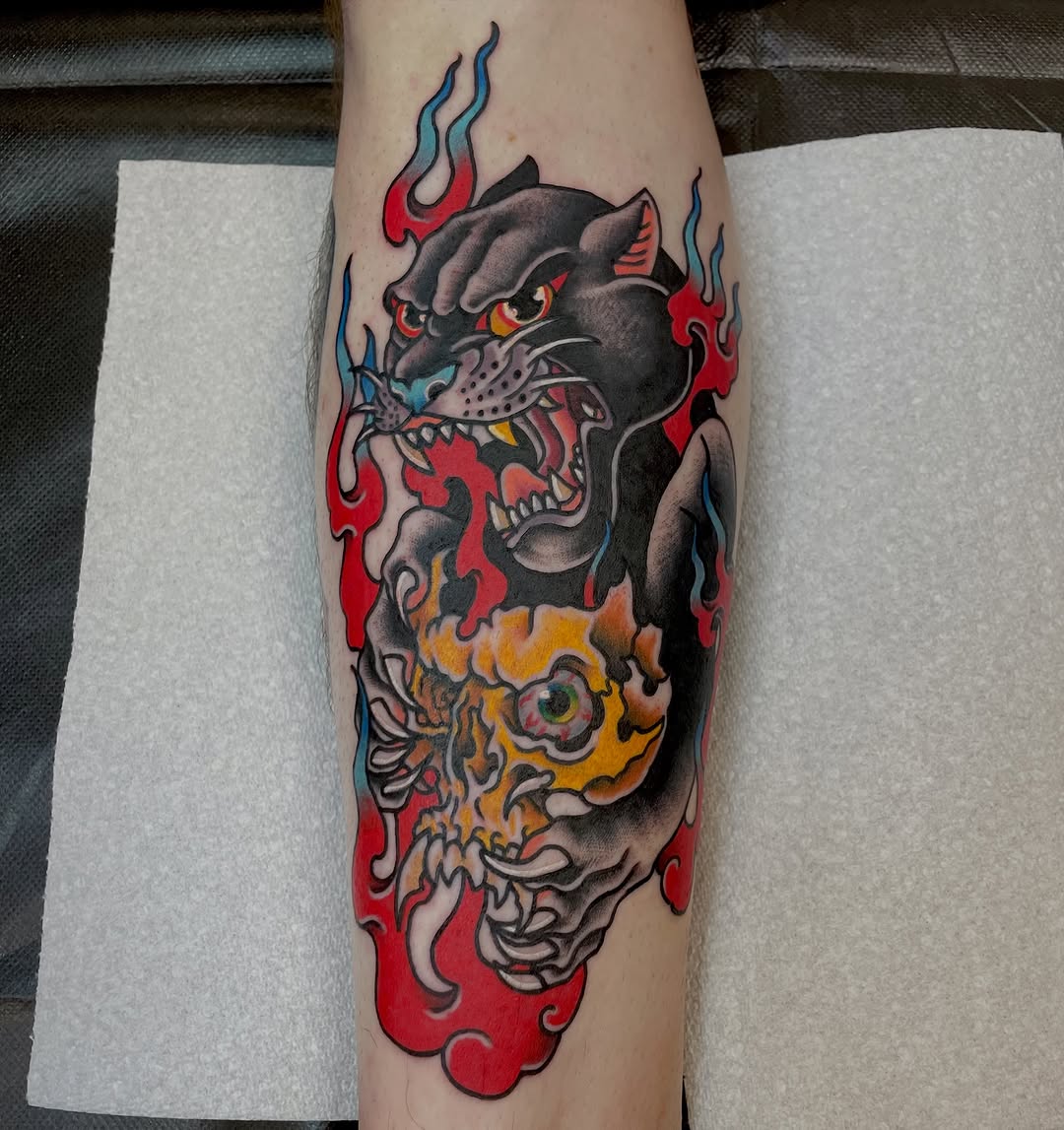 Tattoo by @jkill_tattoos — american_traditional, neo_traditional