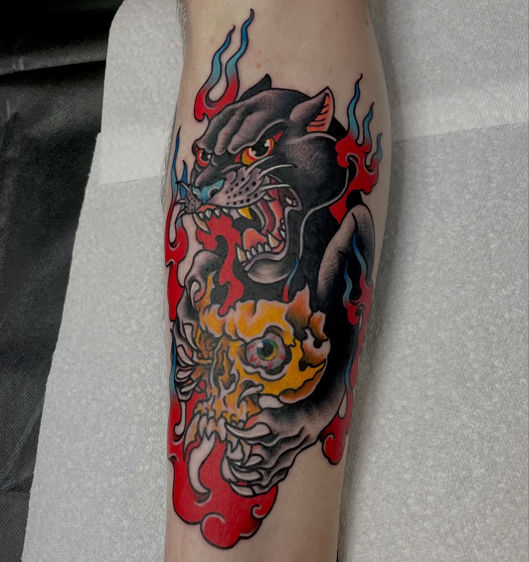 Tattoo by @jkill_tattoos — japanese_irezumi, neo_traditional