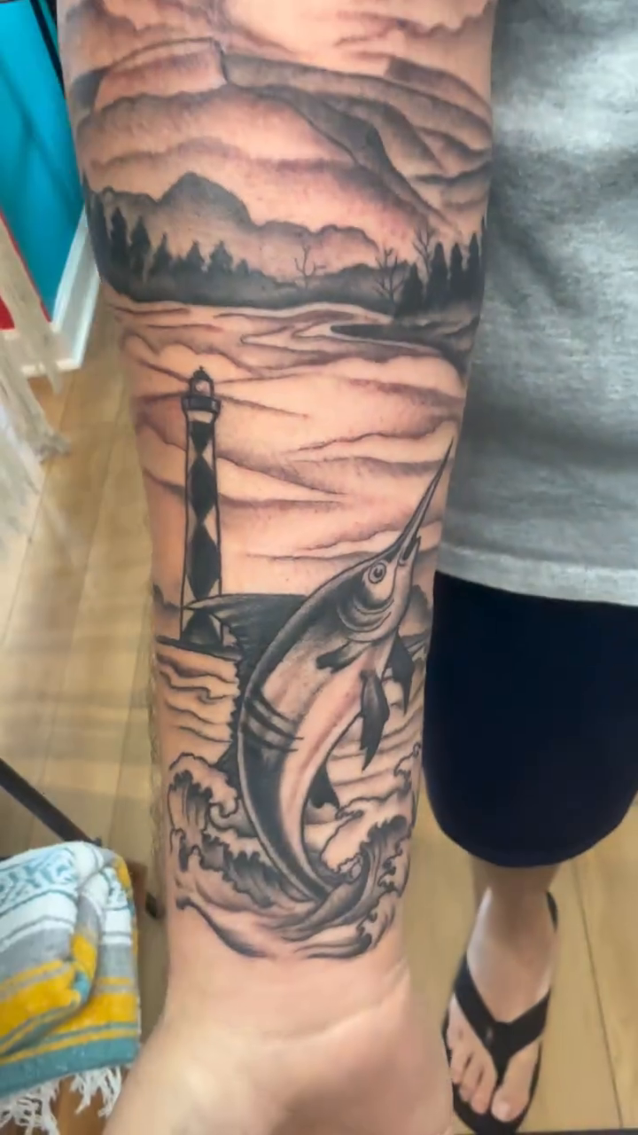 Tattoo by @jameemelvintattoos — black_and_grey, realism