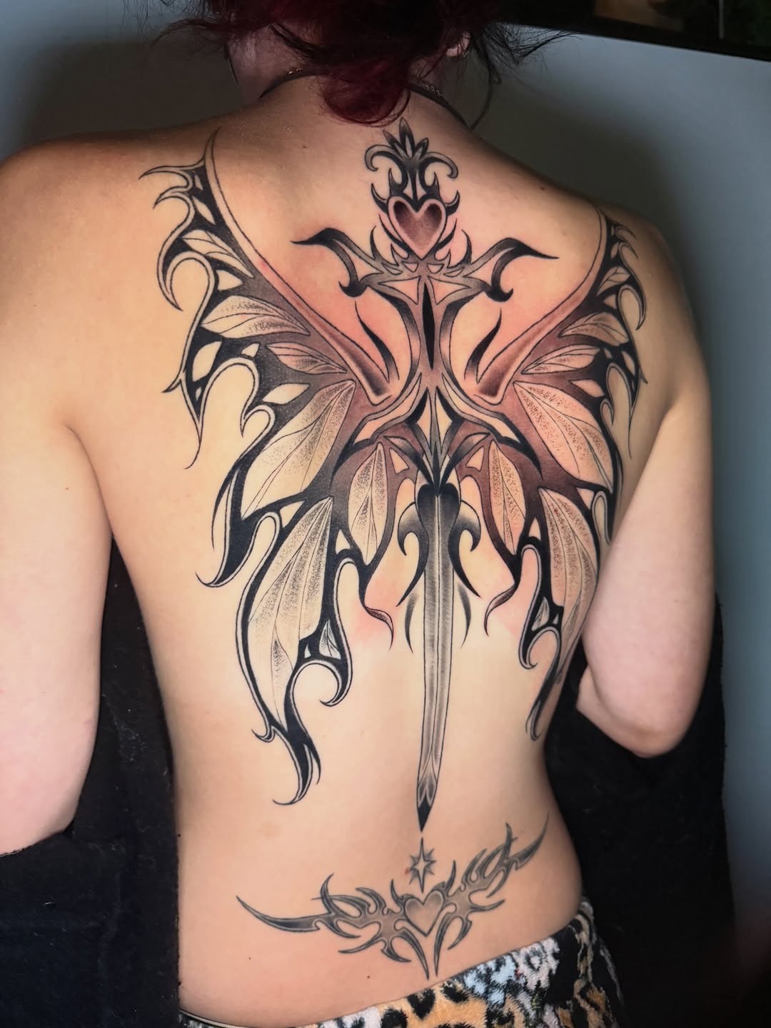 Tattoo by @hailyeahtattoos โ black_and_grey, ornamental