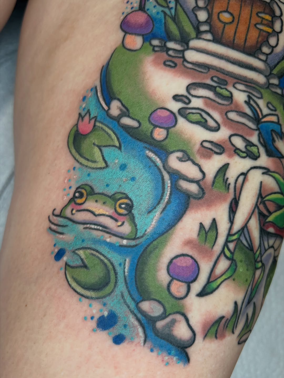 Tattoo by @chammertattoos — new_school, illustrative
