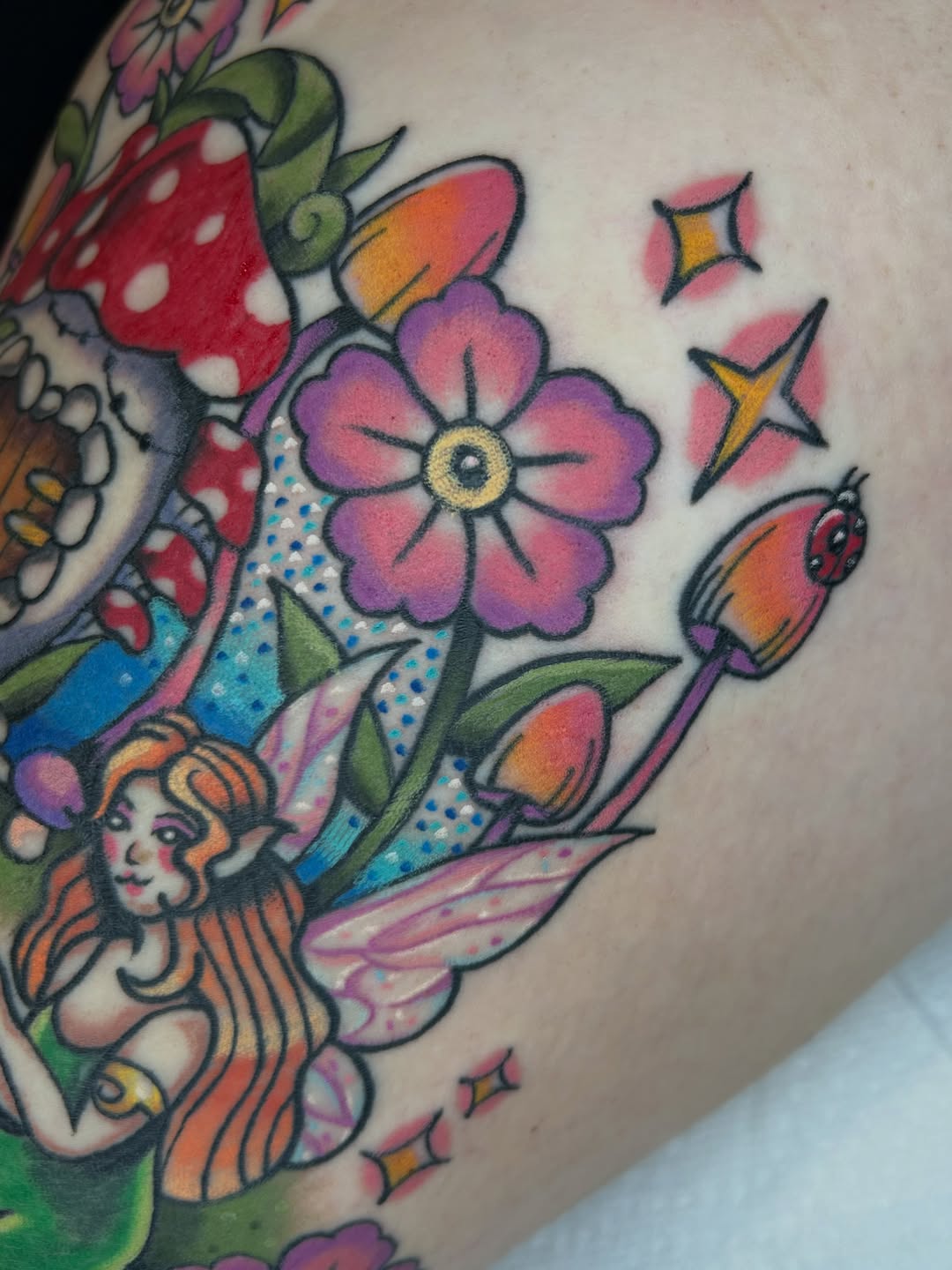 Tattoo by @chammertattoos — new_school, illustrative