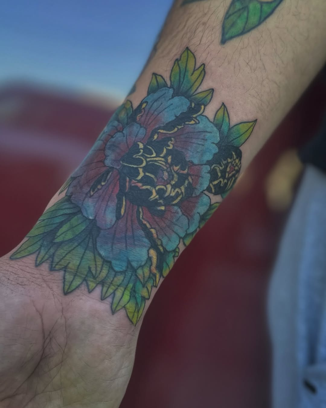 Tattoo by @wizardspire — japanese_irezumi, black_and_grey