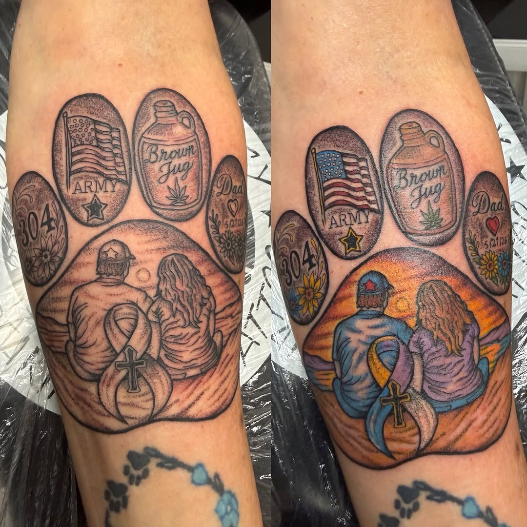 Tattoo by @bfmc_peanut_72 — realism, black_and_grey