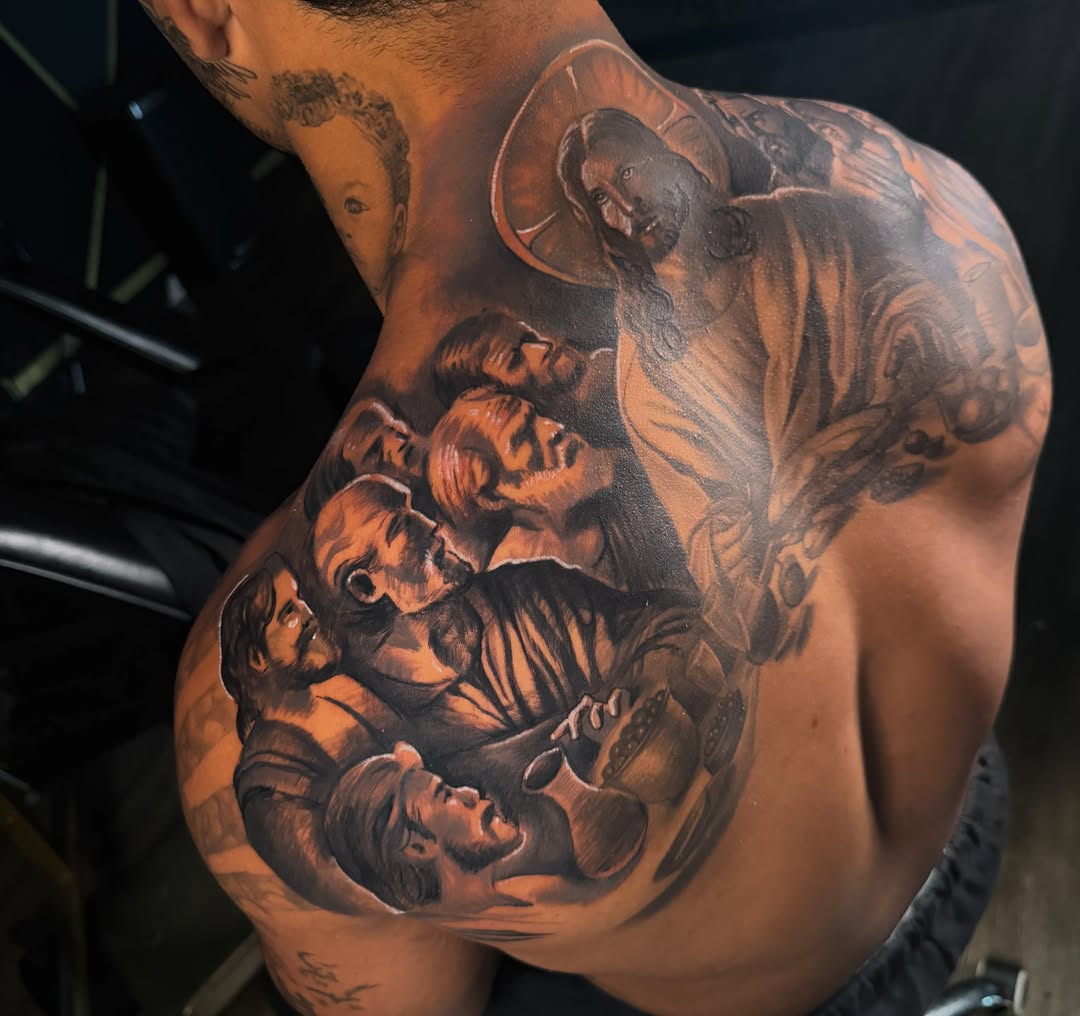Tattoo by @truepigments โ realism, black_and_grey