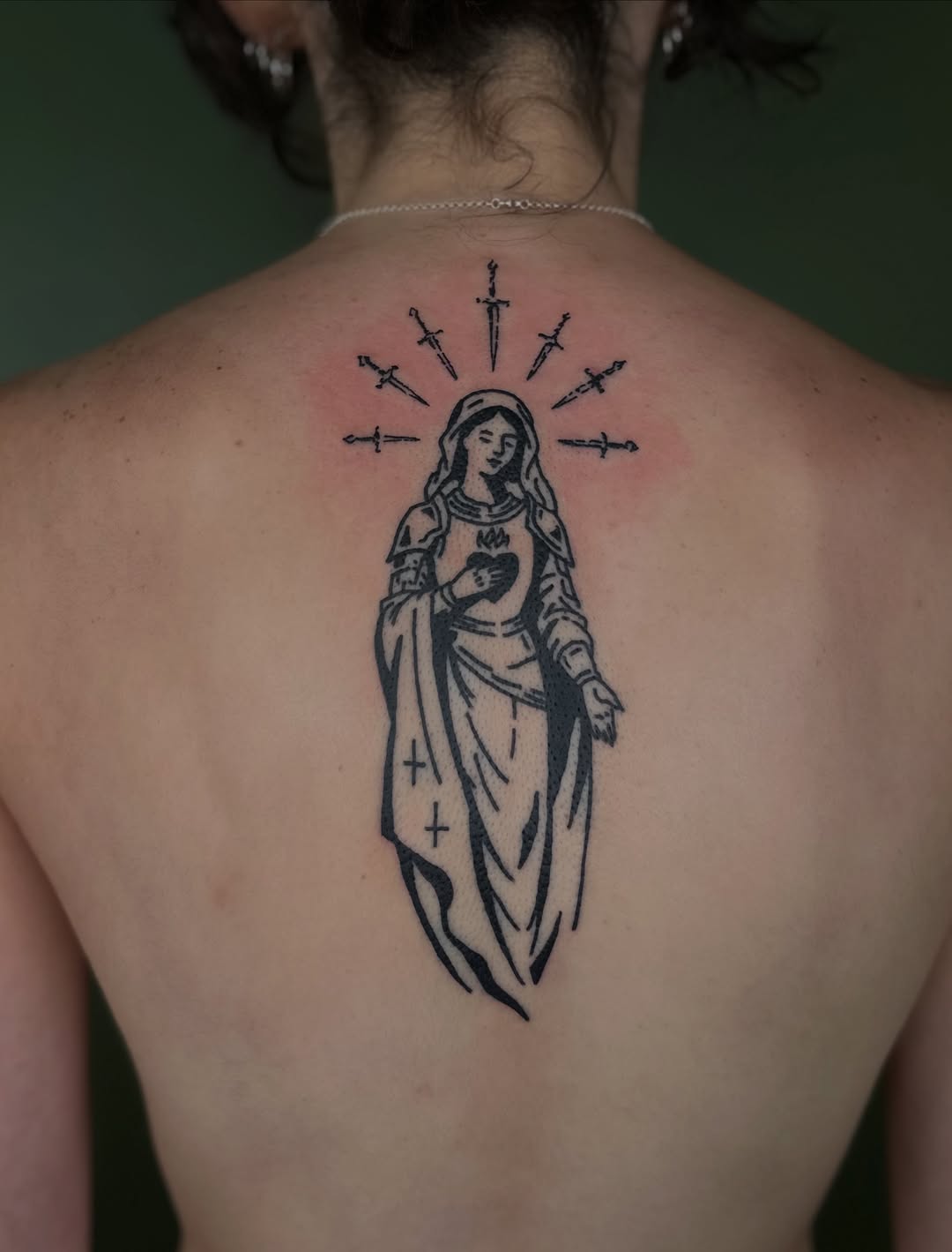 Tattoo by @tapiotats — blackwork, illustrative