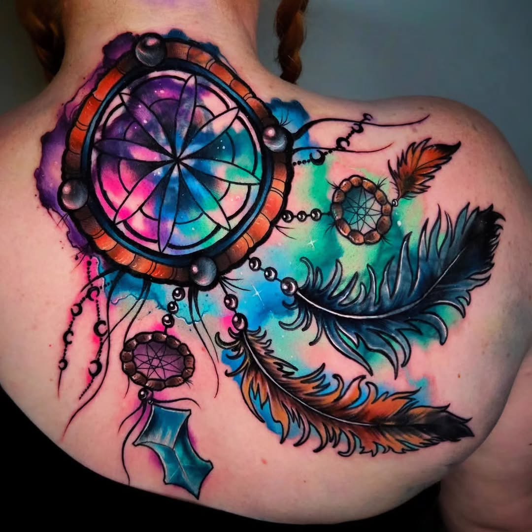 Tattoo by @victor_hatch_tattoos — watercolor, new_school