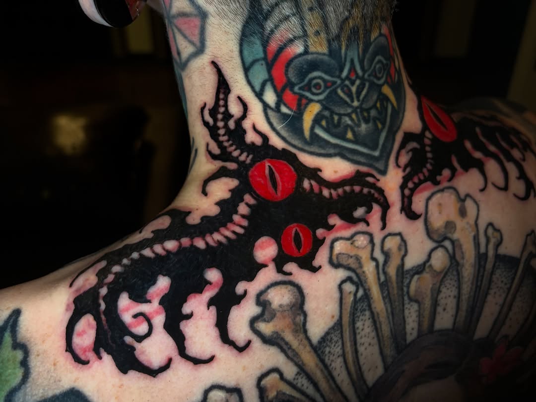 Tattoo by @the.sprouler — blackwork, neo_traditional