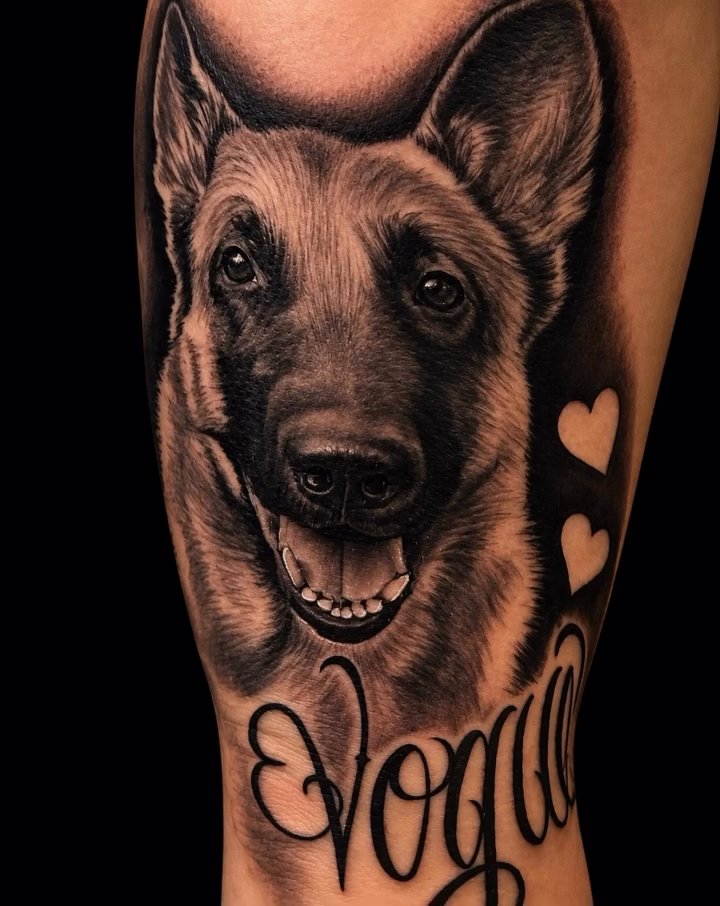 Tattoo by @sixxdeuce — realism, black_and_grey