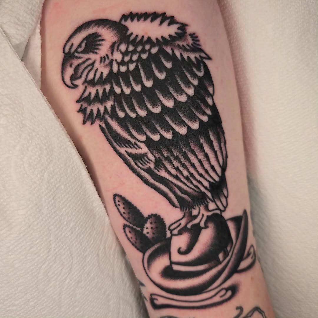 Tattoo by @iggy.tattoos — american_traditional, black_and_grey