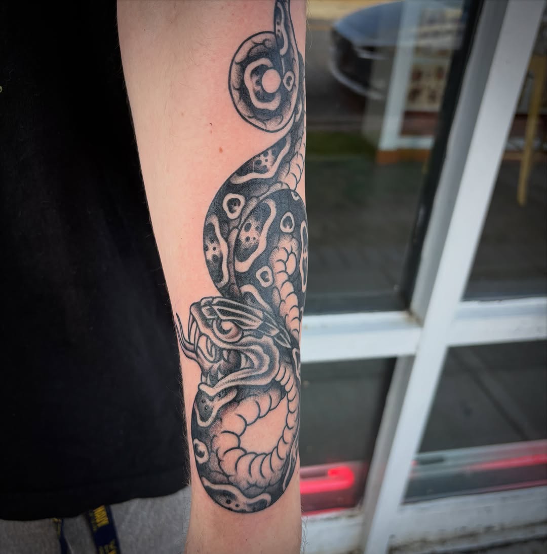 Tattoo by @connorcampbelltattoos — american_traditional, black_and_grey