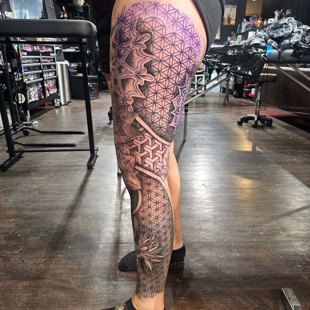 Tattoo by @remnantironandart — geometric, ornamental