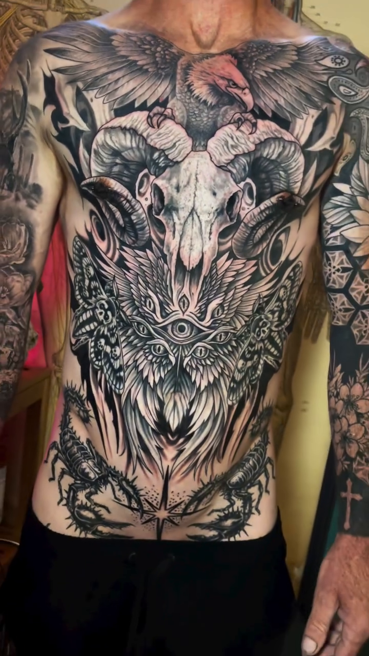 Tattoo by @devzdude — black_and_grey, realism