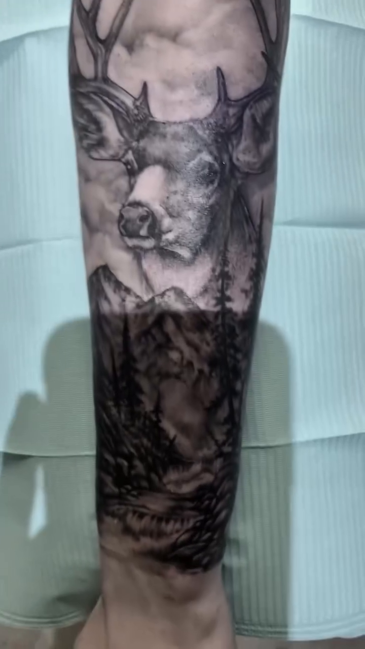 Tattoo by @macplanttattoos — realism, black_and_grey