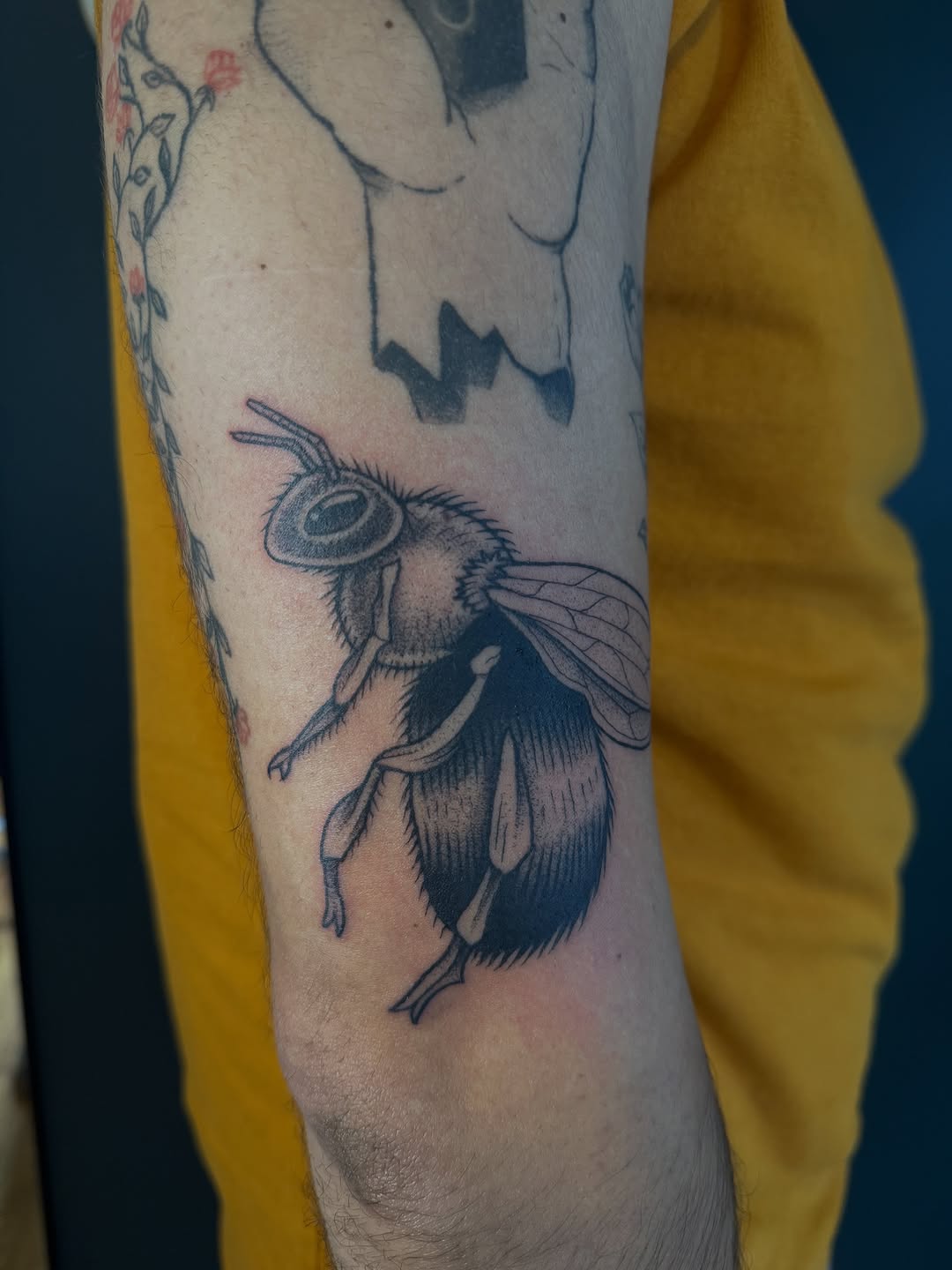 Tattoo by @pdv — black_and_grey, realism