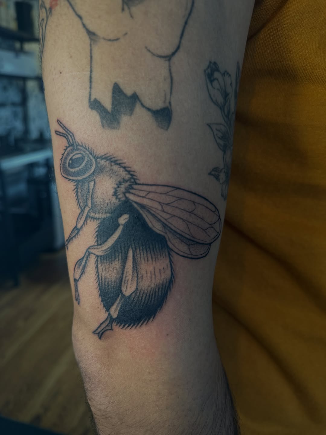 Tattoo by @pdv — black_and_grey, realism