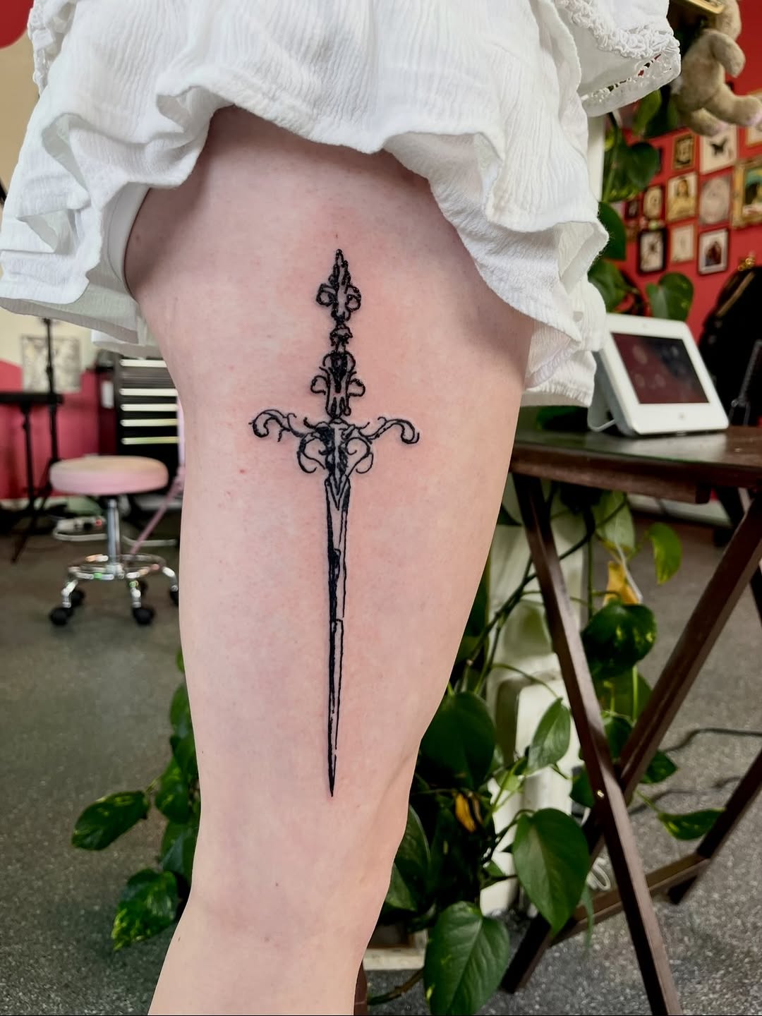 Tattoo by @inkedcherub — fine_line, ornamental