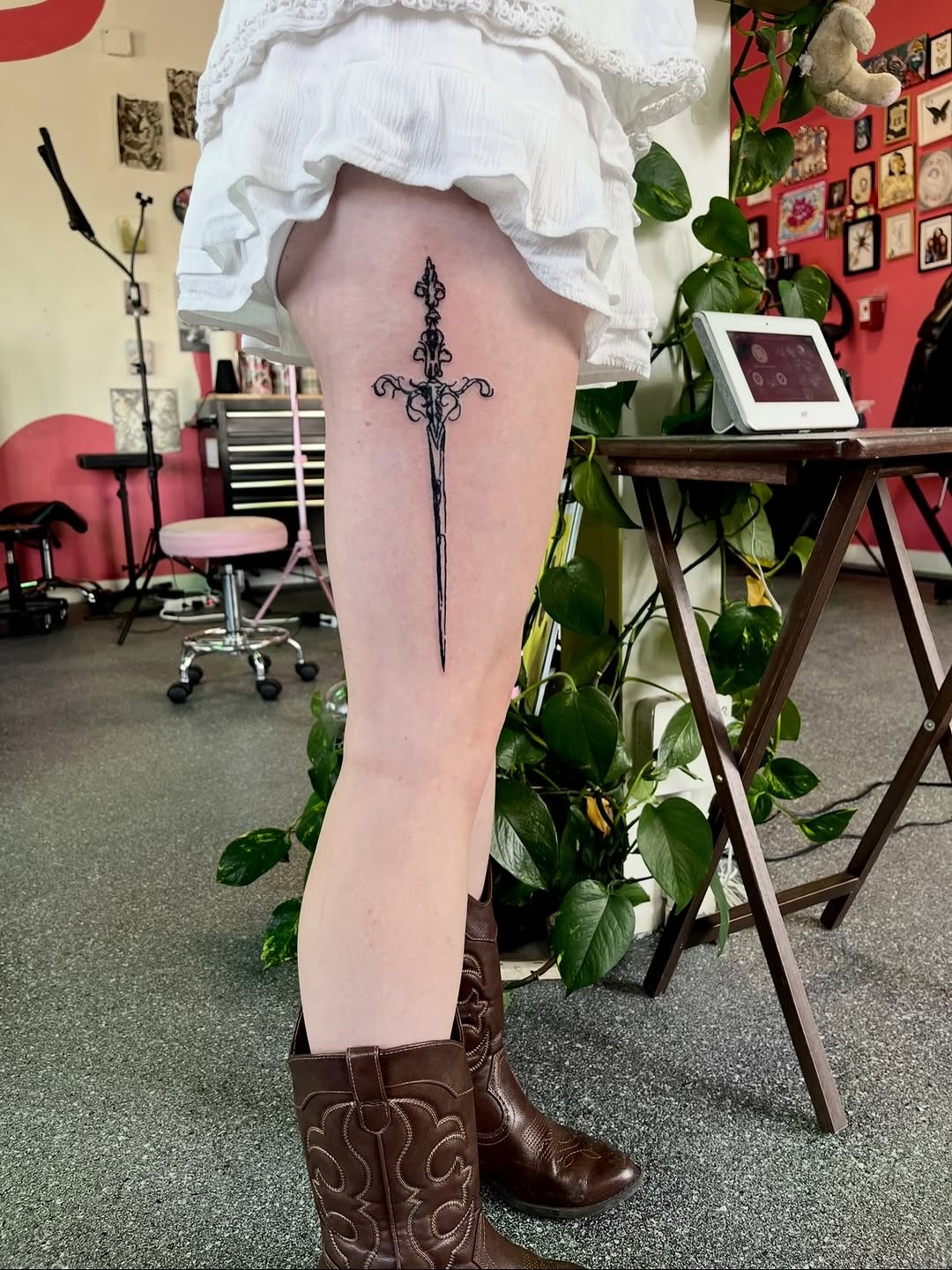 Tattoo by @inkedcherub — fine_line, ornamental