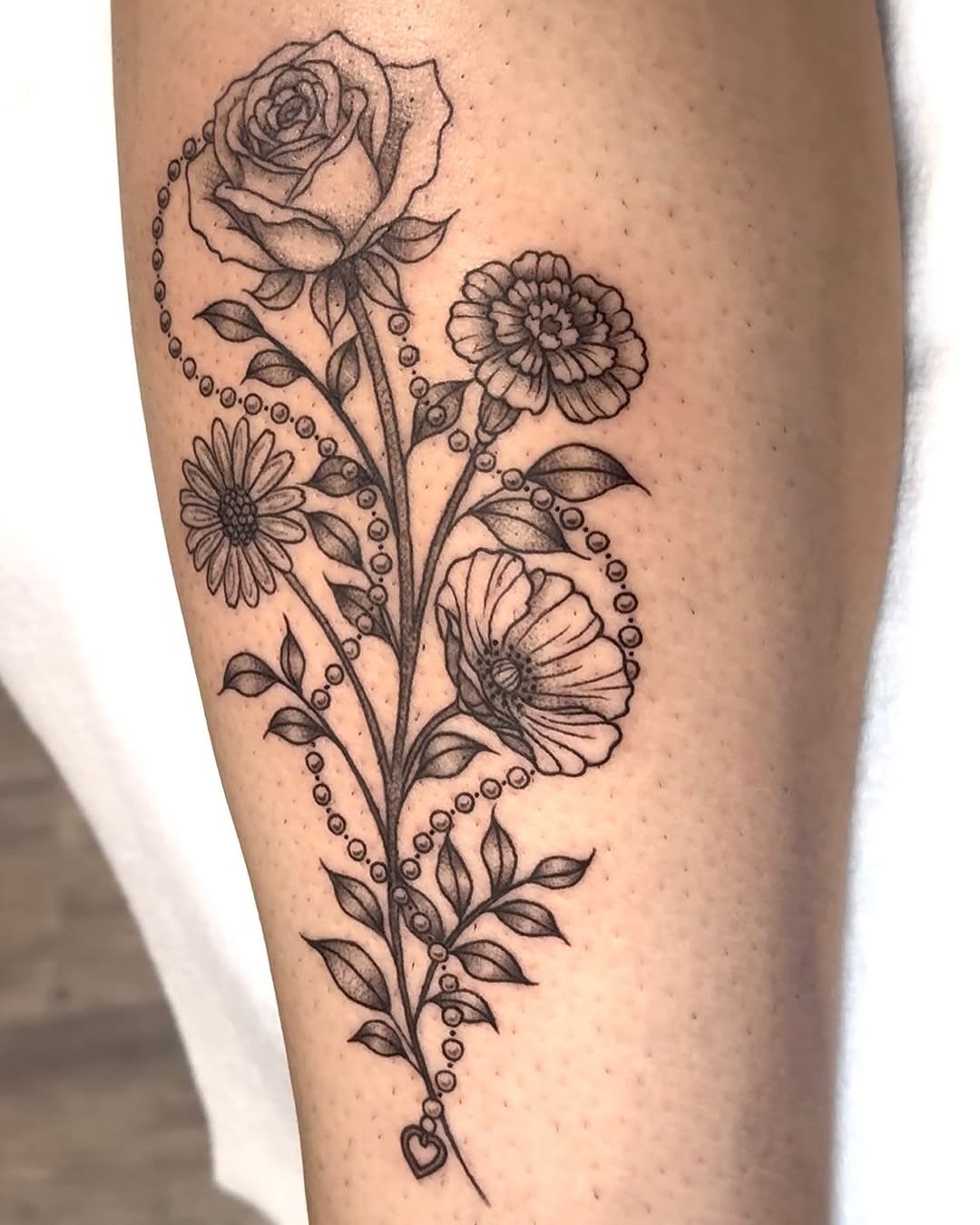 Tattoo by @miachristattoo — fine_line, black_and_grey
