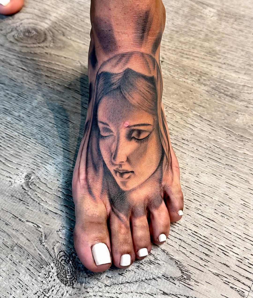 Tattoo by @skullsionink β realism, black_and_grey