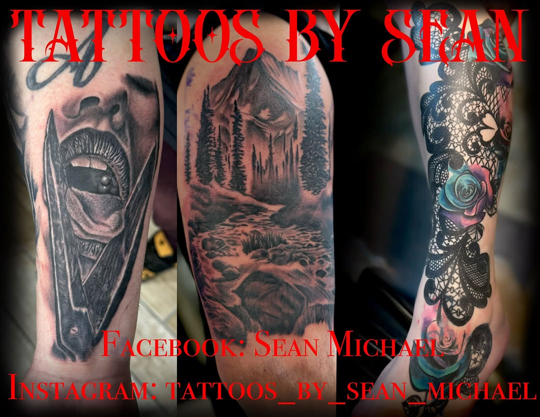 Tattoo by @tattoos_by_sean_michael — realism, black_and_grey