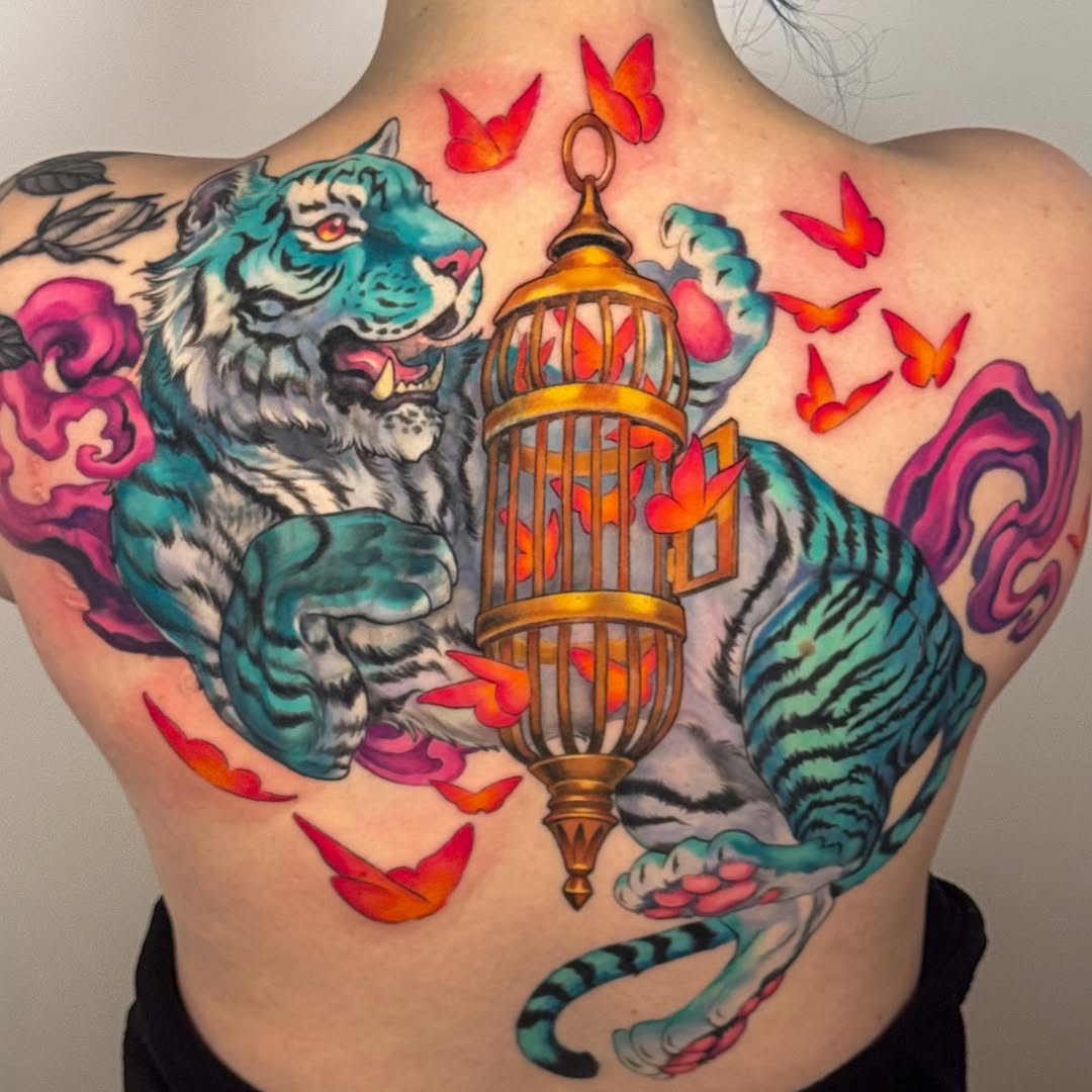 Tattoo by @savsky_tattoo — realism, neo_traditional