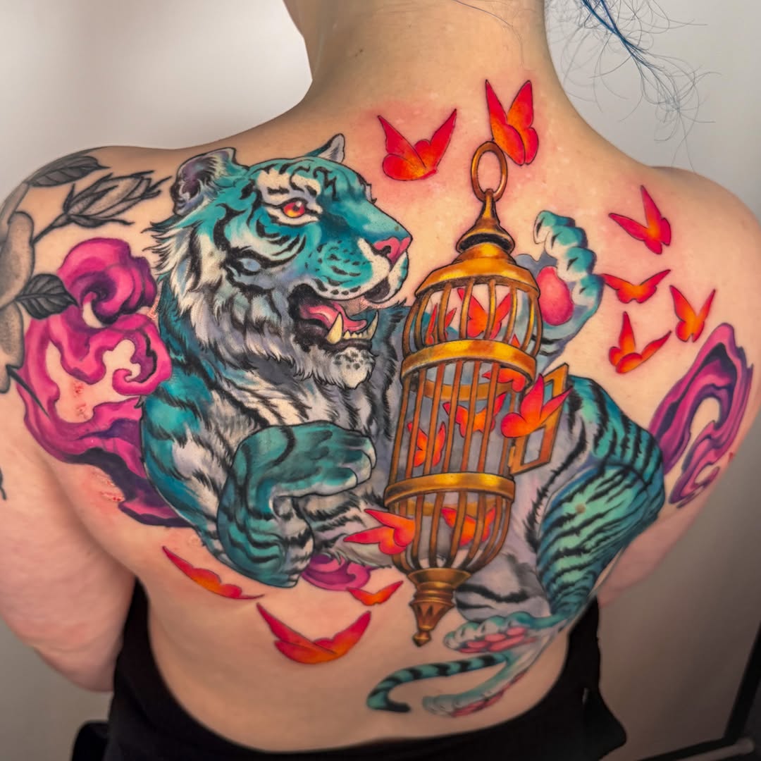 Tattoo by @savsky_tattoo — new_school, realism
