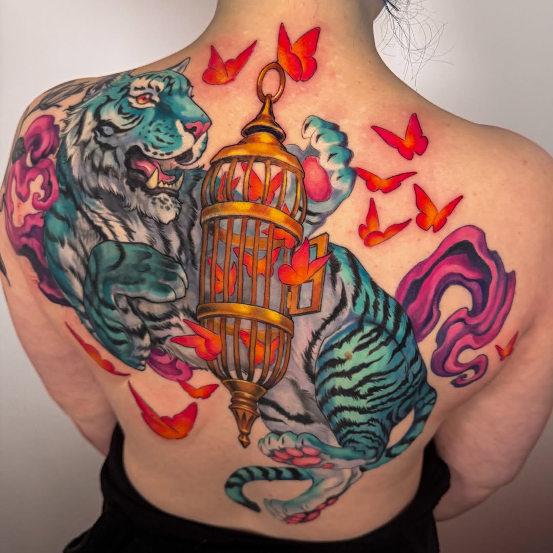 Tattoo by @savsky_tattoo — realism, neo_traditional