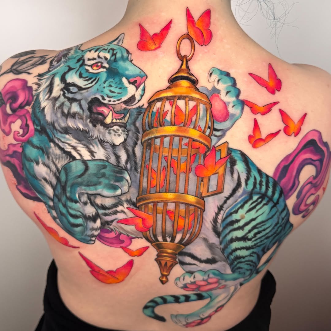 Tattoo by @savsky_tattoo — new_school, realism