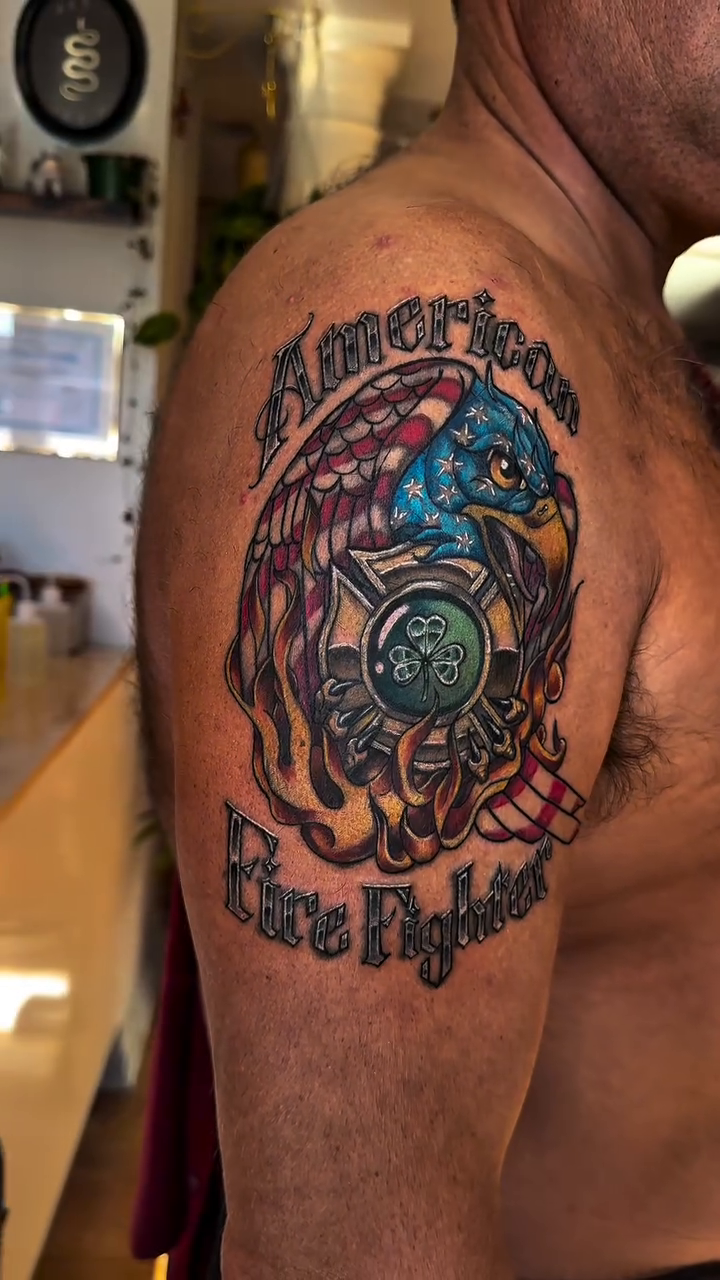 Tattoo by @sincere.tattoos — neo_traditional, realism