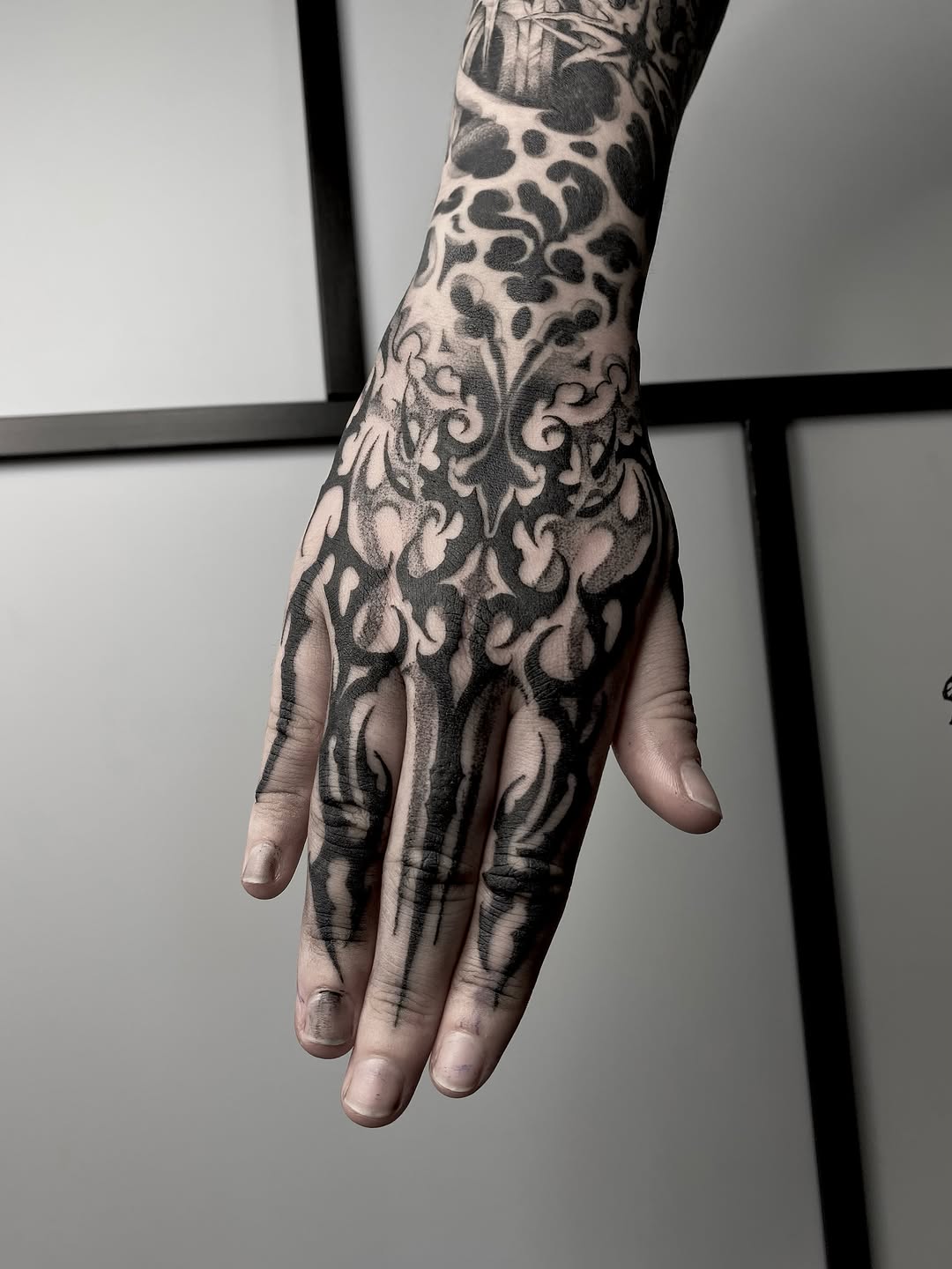 Tattoo by @annaxinks โ blackwork, ornamental