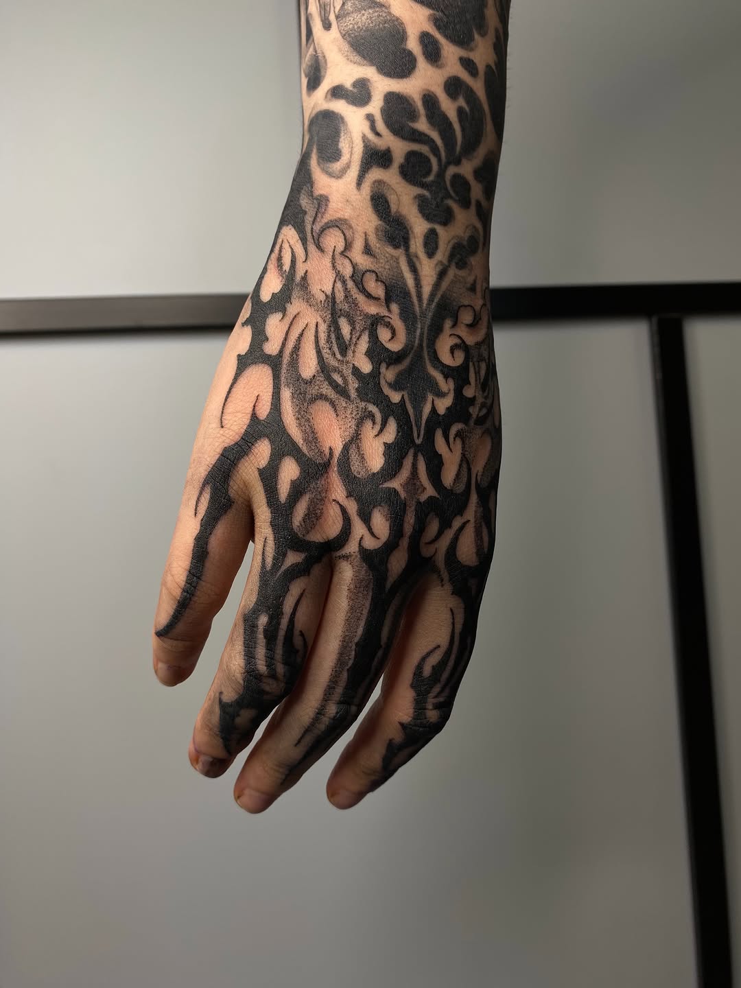 Tattoo by @annaxinks โ blackwork, ornamental