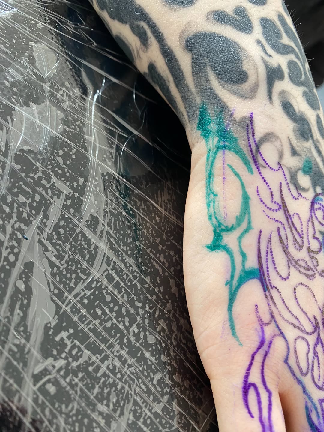 Tattoo by @annaxinks โ blackwork, geometric