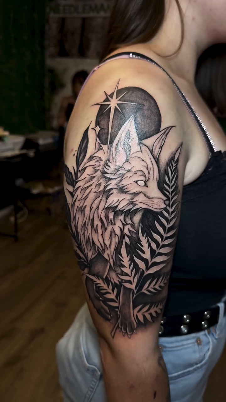 Tattoo by @needlemami β black_and_grey, realism